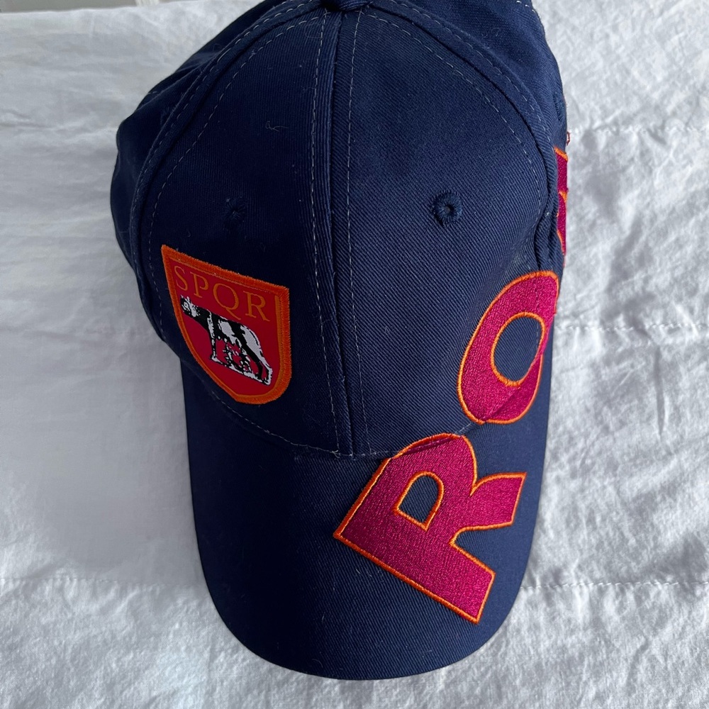 Roma SPQR baseball style hat.